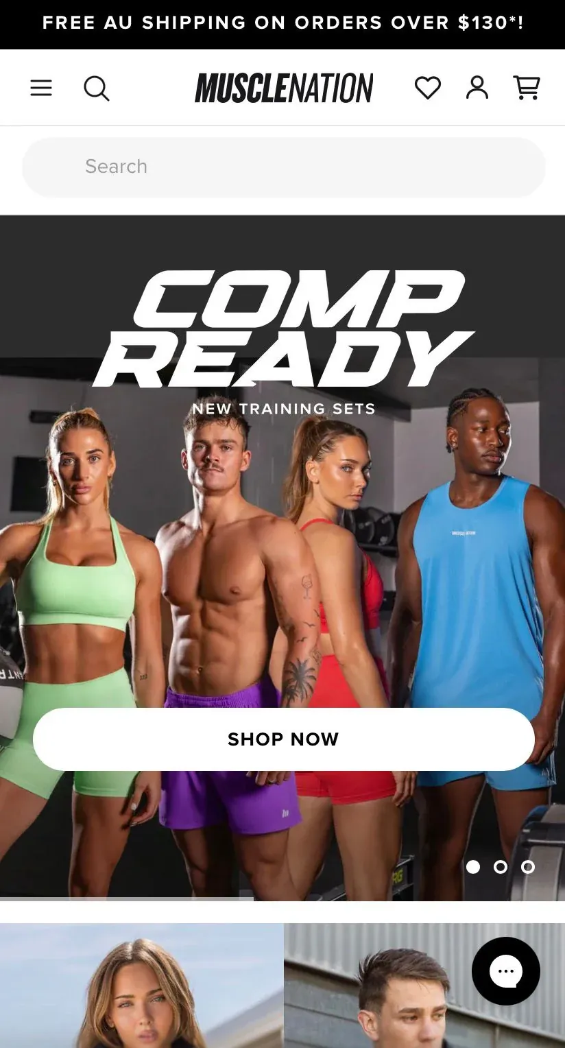 A redesigned, customized Shopify theme